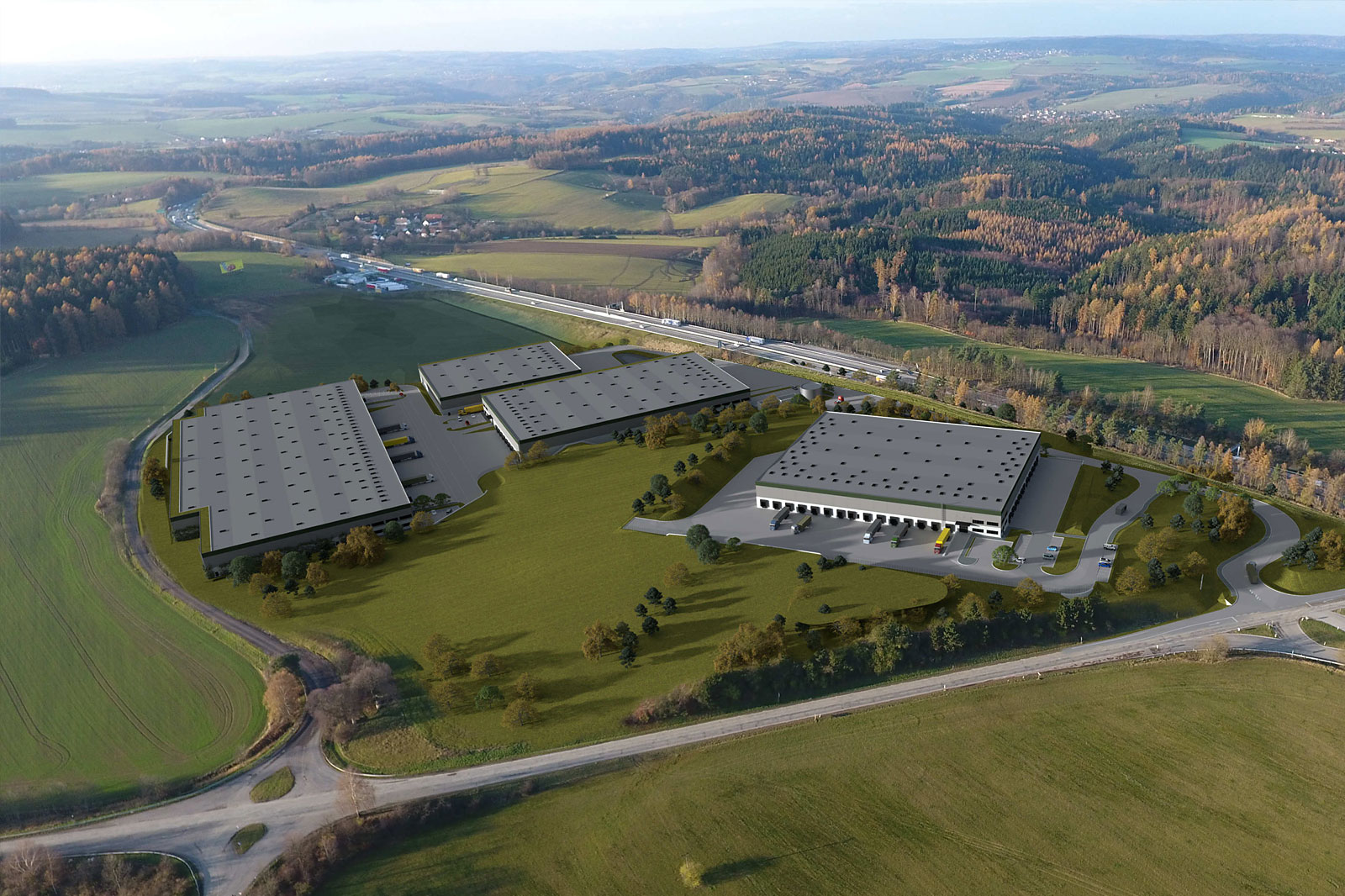 Sázava Logistics Park in Czechia gets the first tenant