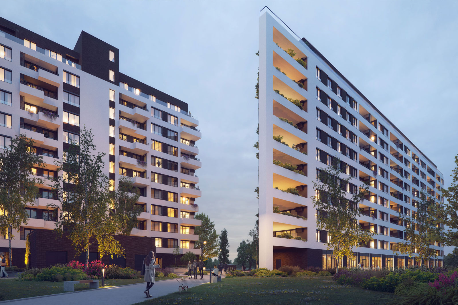 The first apartment building in Serbia is completed